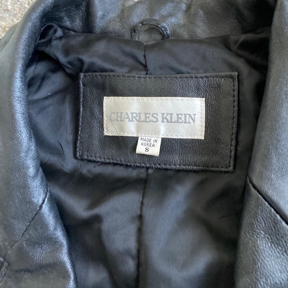 Charles Klein Trench Coat - Picture 3 of 4